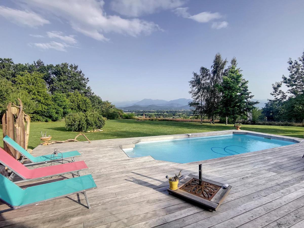 Гостевой дом La Roulotte Du Cagire - 4 Pers - Pyrenees Villeneuve-de-Riviere Экстерьер фото
